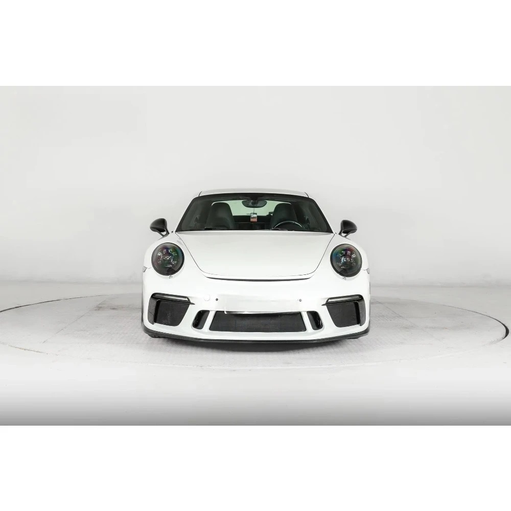 New  17-19 for 991.2 GT3 Front Carbon Fiber Trim Strip Dry Replacement Bodykit Exterior Accessories Car Body Parts